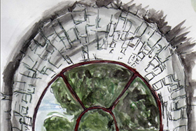 Brick Window Illustrations