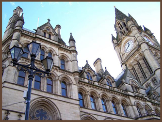 Architectural Illustrations - Manchester Town Hall