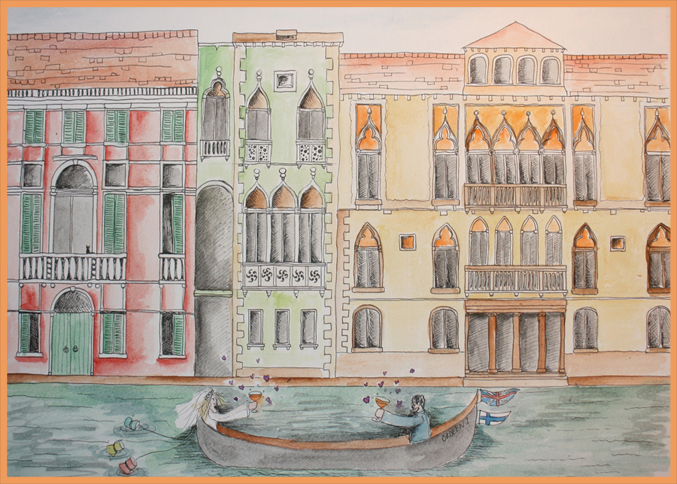 Architectural Illustrations - Venice