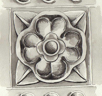 Architectural Illustrations - Terracotta Tiles